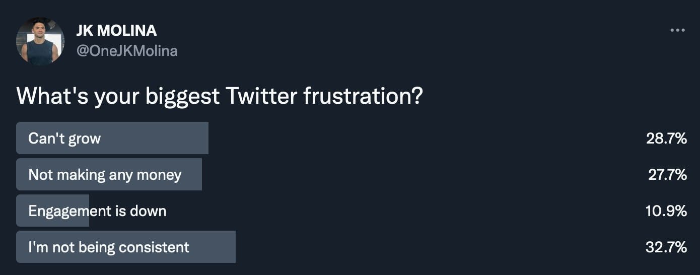 what's your biggest Twitter frustration
